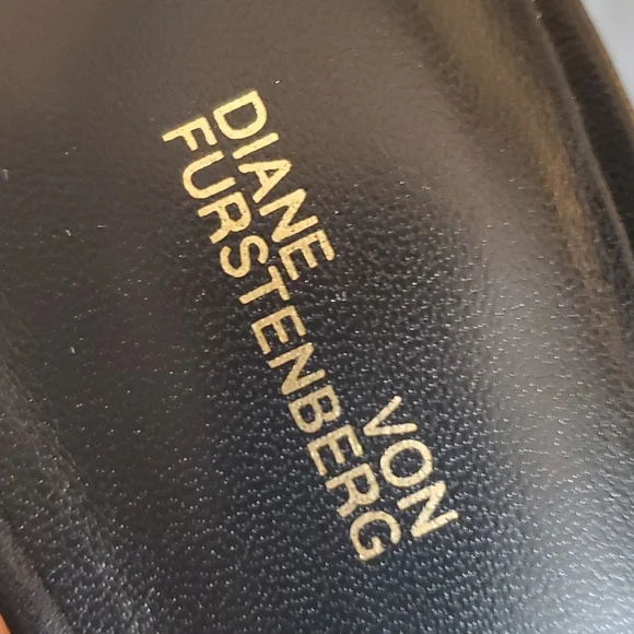 Diane Von Furstenberg Slingback Heels Sz 6 - Picture 5 of 10